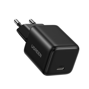 Incarcator USB-C, GaN, Fast Charging, 20W, PD3.0, QC4, 3A - Ugreen X512 (55553) - Black