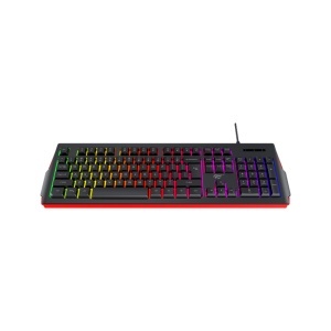 Tastatura cu Lumini RGB pentru Gaming 1.4m, 300mA - Havit (KB866L) - Black / Red - Img 3