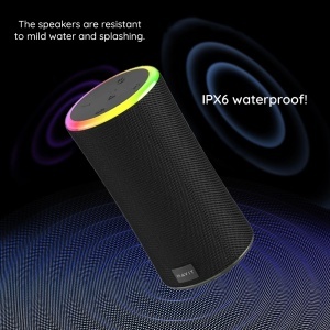 Boxa Wireless Portabila Bluetooth 5.3, RGB Lights, IPX6, 2000mAh - Havit (SK833BT) - Black - Img 4