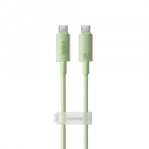 Cablu Baseus Habitat Cablu USB-C 100W 2m Verde