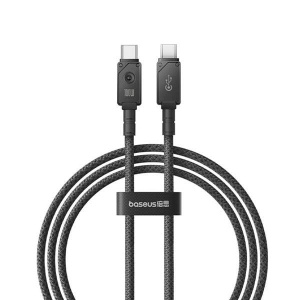 Cablu Baseus Unbreakable USB-C 100W 2m Negru - Img 2