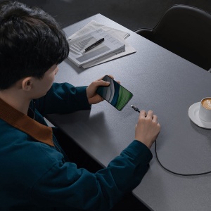 Cablu USB-C la Type-C, Super Fast Charging 100W, 2m - Baseus Gem (P10373000111-01) - Cluster Black - Img 5