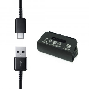 Cablu USB la Type-C, 480Mbps, 2.1A, 1m - Samsung (EP-DG970BBE) - Black (Bulk Packing) - Img 6