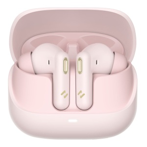 Casti fara Fir Bluetooth 5.3, TWS, ANC, Type-C, 300mAh - Havit (TW906 Pro) - Pink