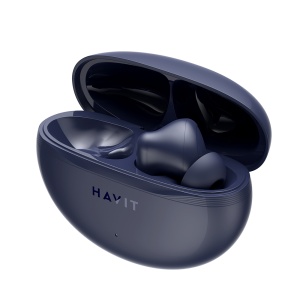 Casti fara Fir Bluetooth 5.4 TWS, ENC, Type-C, 400mAh - Havit (TW986) - Blue - Img 4
