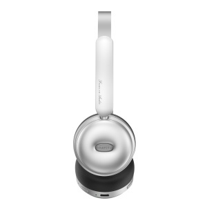 Casti On-ear, Bluetooth 5.4, 400mAh, Type-C - Havit (H616BT) - Silver / Black - Img 3