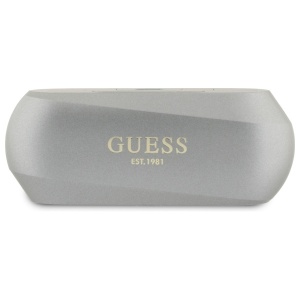 Casti True Wireless Stereo, Bluetooth - Guess Earbuds Elongated Metallic Printed Logo (GUTWSC2MCDSE) - Grey - Img 4