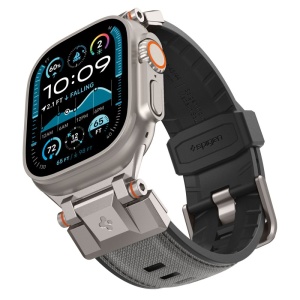 Curea pentru Apple Watch 1/2/3/4/5/6/7/8/9/10/SE/SE 2/Ultra/Ultra 2 (42/44/45/46/49mm) - Spigen DuraPro Armor - Grey - Img 1