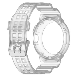 Curea pentru Google Pixel Watch / Watch 2 / Watch 3 41mm - Techsuit Watchband (W065) - Clear - Img 3