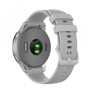 Curea pentru Huawei Watch GT 2 (46mm)/GT 2 Pro/GT 3 Pro (46mm)/Ultimate, Xiaomi Watch S1 - Techsuit Watchband 20mm (W006) - Gray - Img 3