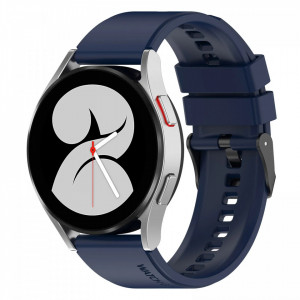 Curea pentru Huawei Watch GT 2 (46mm)/GT 2 Pro/GT 3 Pro (46mm)/Ultimate, Xiaomi Watch S1 - Techsuit Watchband 22mm (W026) - Dark Blue - Img 3