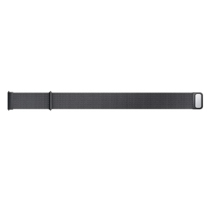 Curea pentru Huawei Watch GT 4 (41mm)/W1/Honor Watch S1/Garmin Venu 2S/Vivoactive 4S - Techsuit Watchband 18mm (W009) - Black - Img 3