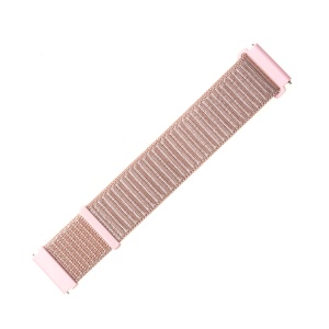 Curea pentru Samsung Galaxy Watch 4/5/Active 2, Huawei Watch GT 3 (42mm)/GT 3 Pro (43mm) - Fixed Nylon Strap - Rose Gold - Img 2
