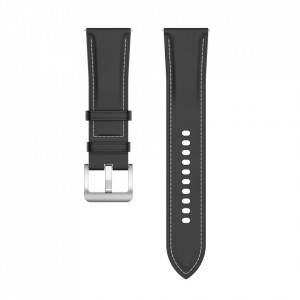 Curea pentru Samsung Galaxy Watch 4/5/Active 2, Huawei Watch GT 3 (42mm)/GT 3 Pro (43mm) - Techsuit Watchband (W048) - Black - Img 2