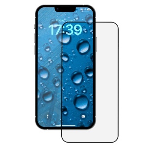 Folie pentru iPhone 14 - ANANK 2.5D Reinforced Edge Screen Protector - Black - Img 1