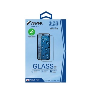 Folie pentru iPhone 16 - ANANK 2.5D Reinforced Edge Screen Protector - Black - Img 12