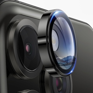 Folie pentru iPhone 16 Pro / iPhone 16 Pro Max - Lito S+ Camera Glass Protector - Black