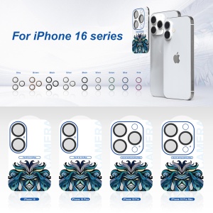 Folie pentru iPhone 16 Pro / iPhone 16 Pro Max - Lito S+ Camera Glass Protector - Desert Titanium - Img 5
