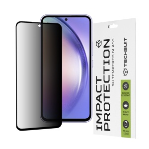 Folie pentru Samsung Galaxy A54 - Techsuit 111D Privacy FullÂ Glue - Black