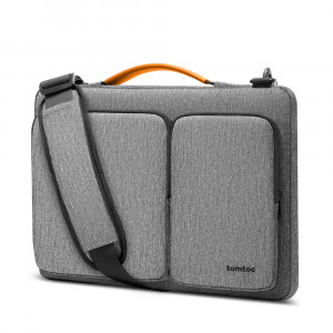 Geanta Laptop 15.6" - Tomtoc Defender Laptop Briefcase (A42E1G3) - Gray - Img 1