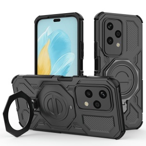 Husa pentru Honor 200 Lite - Techsuit Carbon Shield PRO - Black - Img 1