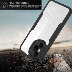 Husa pentru Honor 400 Lite + Folie - Techsuit ColorVerse 360 Series - Black - Img 6