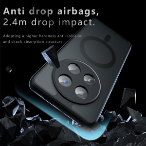 Husa pentru Honor 400 Pro - Techsuit PureFrost MagSafe - Frosted Black - Img 3