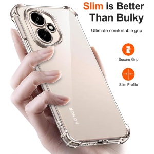 Husa pentru Honor 400 Pro - Techsuit Shockproof Clear Silicone - Clear - Img 2
