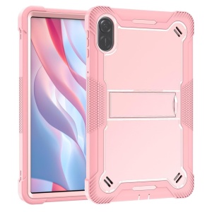 Husa pentru Honor Pad X9 / X8 Pro + Folie - Techsuit Rugged TabShell - Rose Gold - Img 1