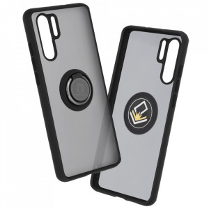 Husa pentru Huawei P30 Pro / P30 Pro New Edition - Techsuit Glinth - Black - Img 1