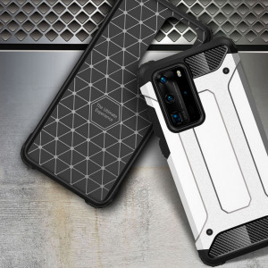 Husa pentru Huawei P40 Pro - Techsuit Hybrid Armor - Black - Img 6
