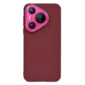 Husa pentru Huawei Pura 70 - Techsuit Carbonite FiberShell - Red - Img 3