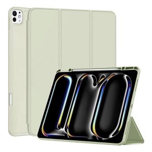 Husa pentru iPad Pro 13 (2024) - Techsuit Flex Trifold - Matcha Green - Img 1