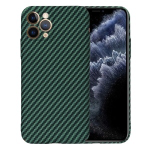 Husa pentru iPhone 11 Pro - Techsuit Carbonite FiberShell - Green