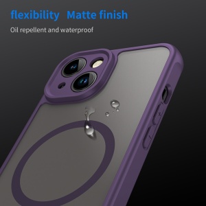 Husa pentru iPhone 13 - Techsuit HaloFrost II MagSafe - Purple - Img 5