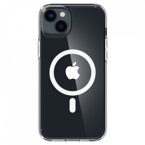 Husa pentru iPhone 14 - Spigen Ultra Hybrid MagSafe - White - Img 3