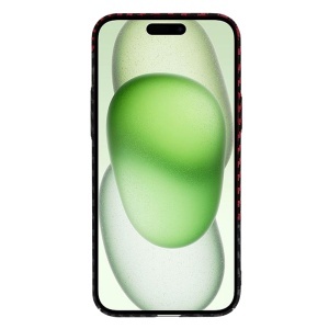 Husa pentru iPhone 15 Plus - Techsuit Carbonite FiberShell - Red Vortex - Img 2