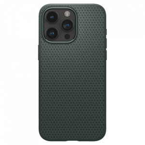 Husa pentru iPhone 15 Pro Max - Spigen Liquid Air - Abyss Green - Img 2