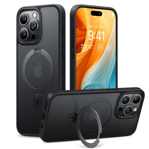 Husa pentru iPhone 15 Pro Max - Torras Ostand Series - Black