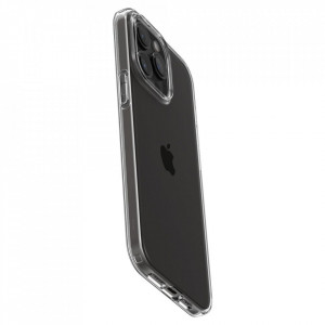 Husa pentru iPhone 15 Pro - Spigen Liquid Crystal - Clear - Img 7