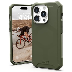 Husa pentru iPhone 15 Pro - UAG Essential Armor MagSafe - Olive Drab - Img 1
