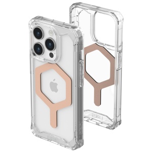Husa pentru iPhone 15 Pro - UAG Plyo MagSafe - Ice Rose Gold
