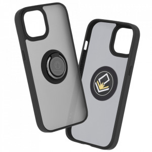 Husa pentru iPhone 15 - Techsuit Glinth - Black - Img 1