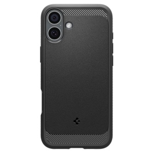 Husa pentru iPhone 16 Plus - Spigen Rugged Armor MagSafe - Matte Black - Img 3