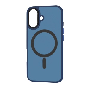 Husa pentru iPhone 16 Plus - Techsuit HaloFrost MagSafe Series - Deep Blue - Img 4