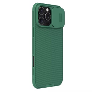 Husa pentru iPhone 16 Pro - Nillkin CamShield Pro Magnetic - Green - Img 3