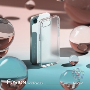 Husa pentru iPhone 16e - Ringke Fusion - Matte Clear - Img 2
