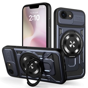 Husa pentru iPhone 16e - Techsuit RuggedCam - Blue - Img 1