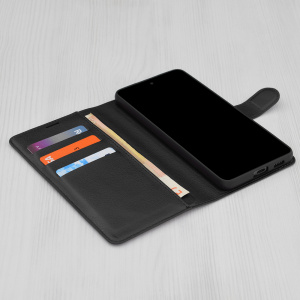 Husa pentru iPhone XS Max - Techsuit Leather Folio - Black - Img 4