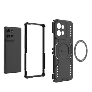 Husa pentru Motorola Edge 50 - Techsuit ArmorMag Case - Blue - Img 5